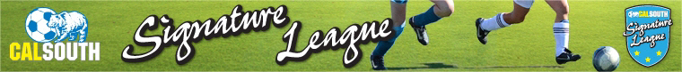 2012 Cal South Signature League - Fall banner